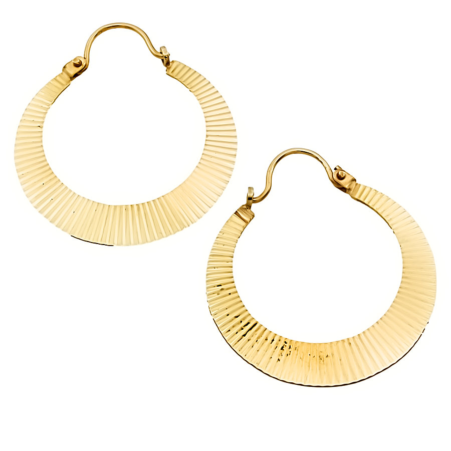 9ct Gold 1.7g Hoop Earrings